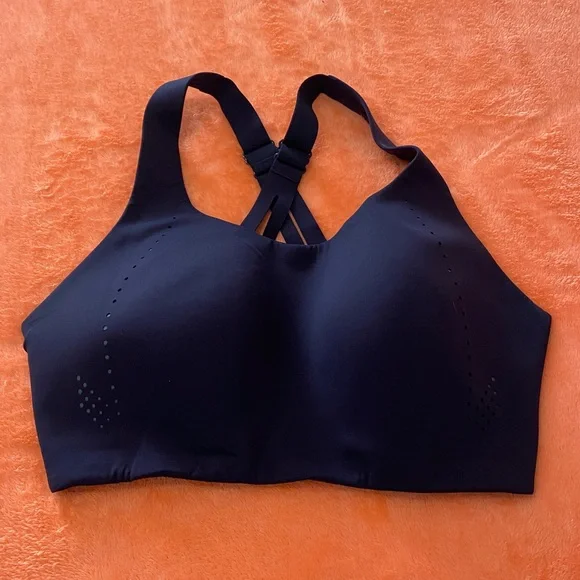 Lululemon Navy Bra high support sports bra 34DDD - Picture 1 of 6